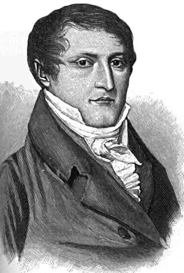 Portrait or photograph of Manuel Belgrano: Portrait of Manuel Belgrano.