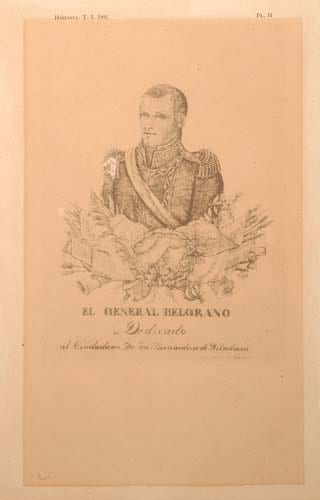 Portrait or photograph of Manuel Belgrano: Retrato de Manuel Belgrano