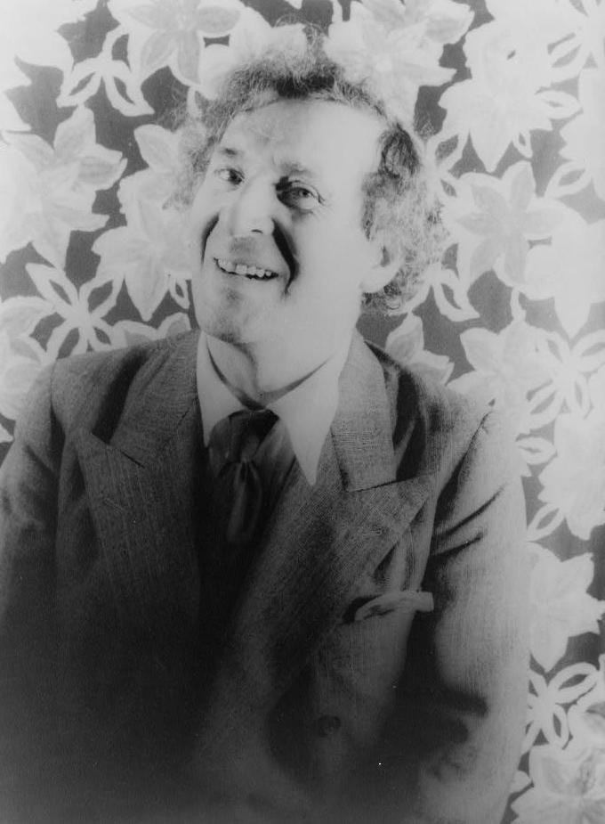 Portrait or photograph of Marc Chagall: Marc Chagall , 4 July 1941