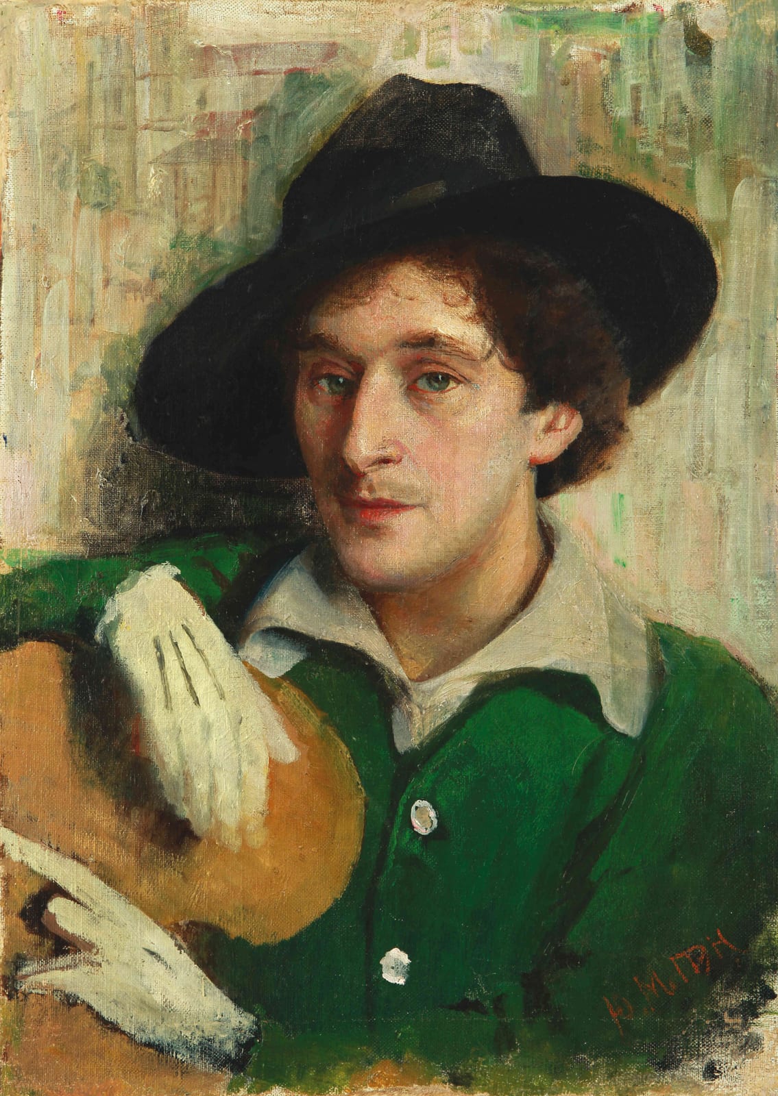 Portrait or photograph of Marc Chagall: Portrait of Marc Chagall