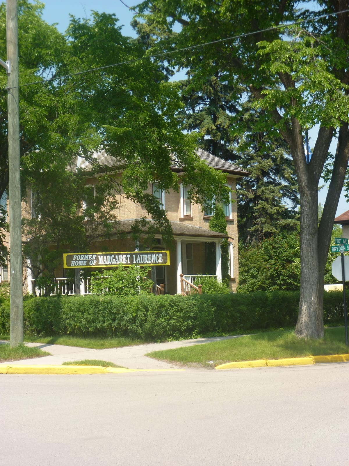 Portrait or photograph of Margaret Laurence: Margaret Laurence House, Neepawa
