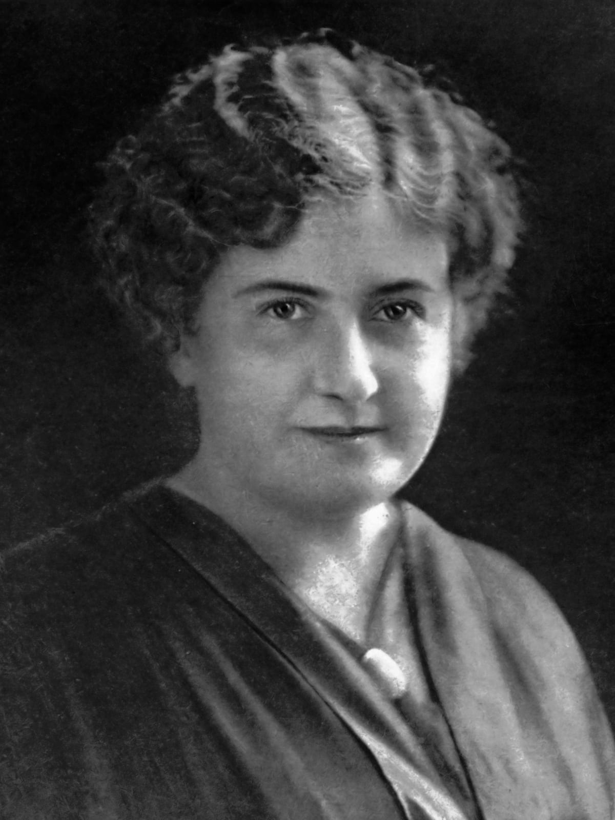 Portrait or photograph of Maria Montessori: Doctor Maria Montessori (1870-1952) Italiaans pedagoog en arts