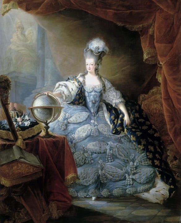 Portrait or photograph of Marie Antoinette: Portrait of Marie-Antoinette of Austria
