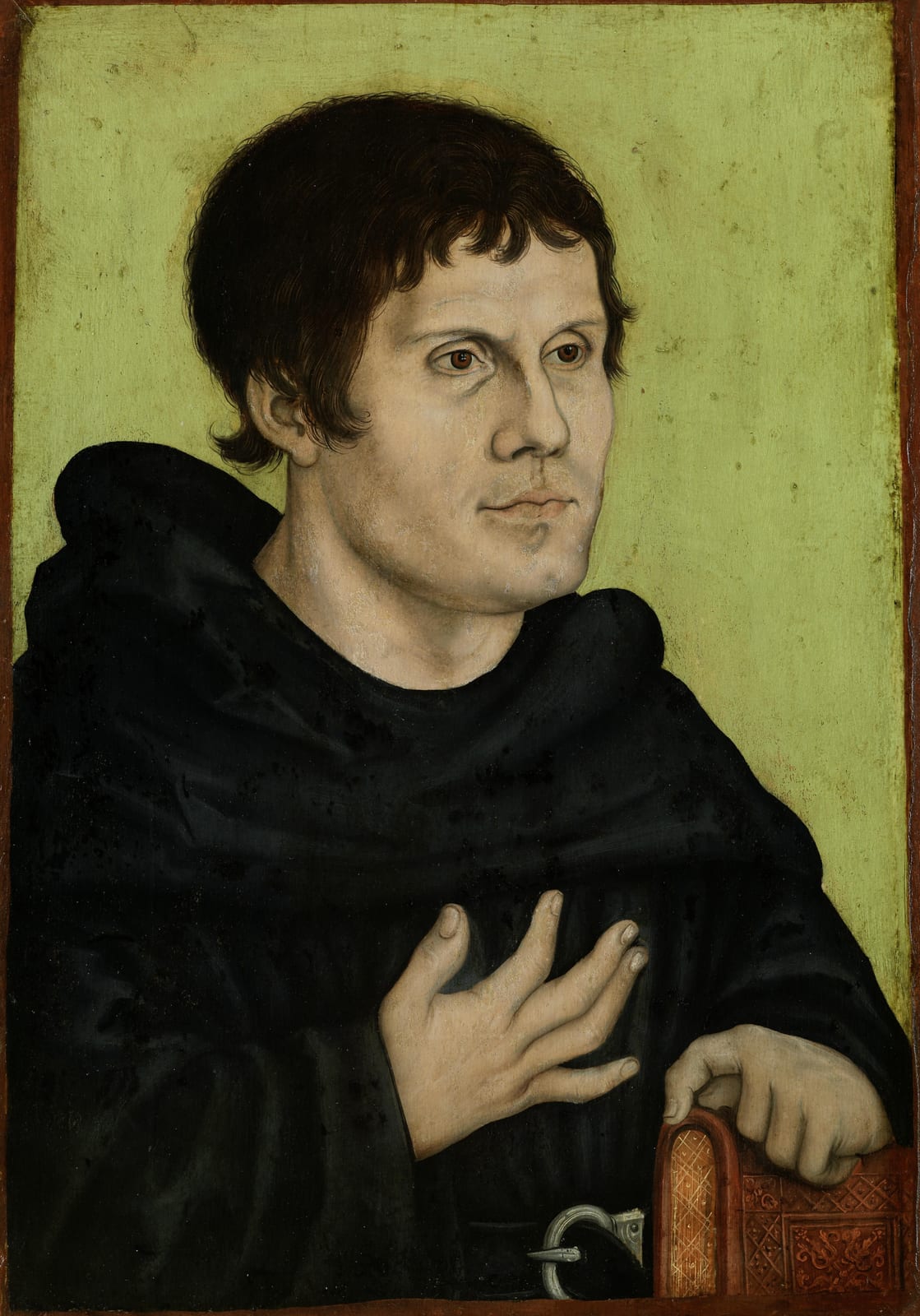 Portrait or photograph of Martin Luther: Portrait of Martin Luther as an Augustinian Monk