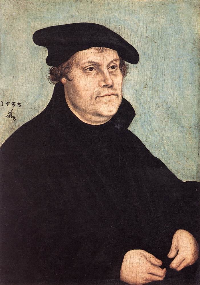 Portrait or photograph of Martin Luther: Martin Luther at the Age of 50