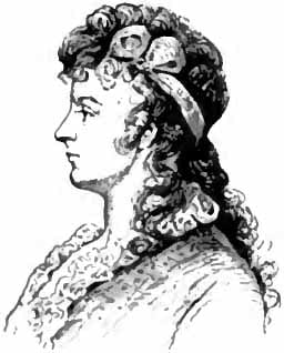 Image connected to Mary Anning: Portrait drawing of Mary Ann Wolcott Goodrich, daughter of Oliver Wolcott, a signer of the Declaration of Independence, and wife