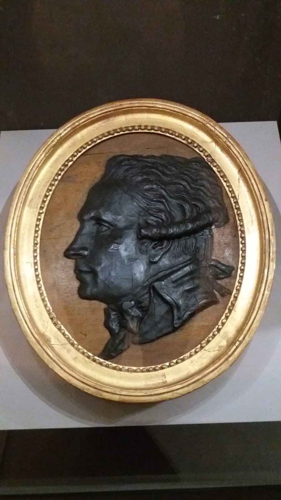 Portrait or photograph of Maximilien Robespierre: Cire, fin du XVIIIe siècle. Antoine-Henri Bertrand (1759-1834). Collection du Centre des monuments nationaux.