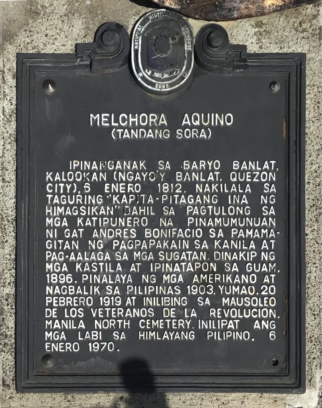Melchora Aquino