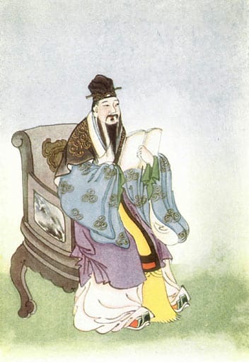 Portrait or photograph of Mencius: Myths & Legends of China By E.T.C. Werner H.B.M. Consul Foochow (Retired) Barrister-at-law Middle Temple Late Member of T