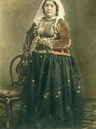 Portrait or photograph of Mirza Fatali Akhundov: Tubu khanum, wife of Mirza Fatali Akhundov