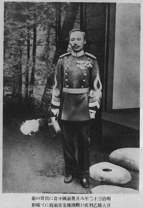 Portrait or photograph of Mori Ogai: Portrait of Mori Ogai (森鷗外, 1862 – 1922)