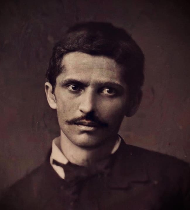 Portrait or photograph of Naim Frashëri: Rare photograph of a young Naim Frashëri