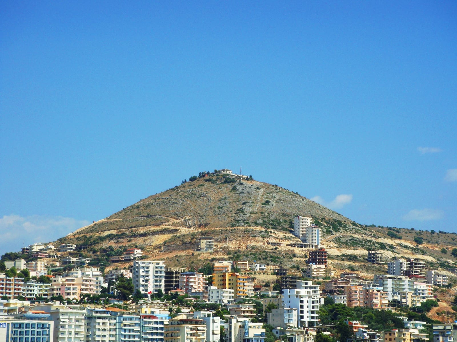 Portrait or photograph of Naim Frashëri: Shëtitorja Naim Frashëri, Sarandë, Albania
