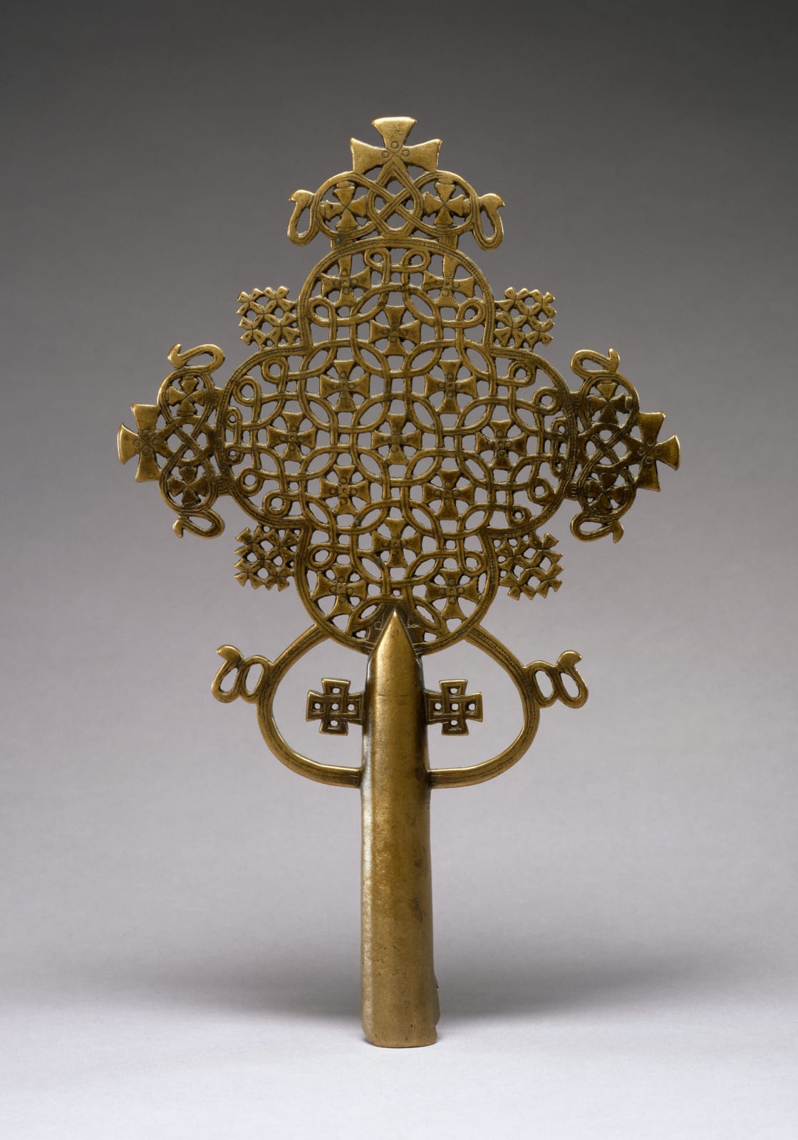 Image connected to Nancy Wake: The exceptional quality of this cross demonstrates the high level of technical skill attained by the monastic artisans of the 15t