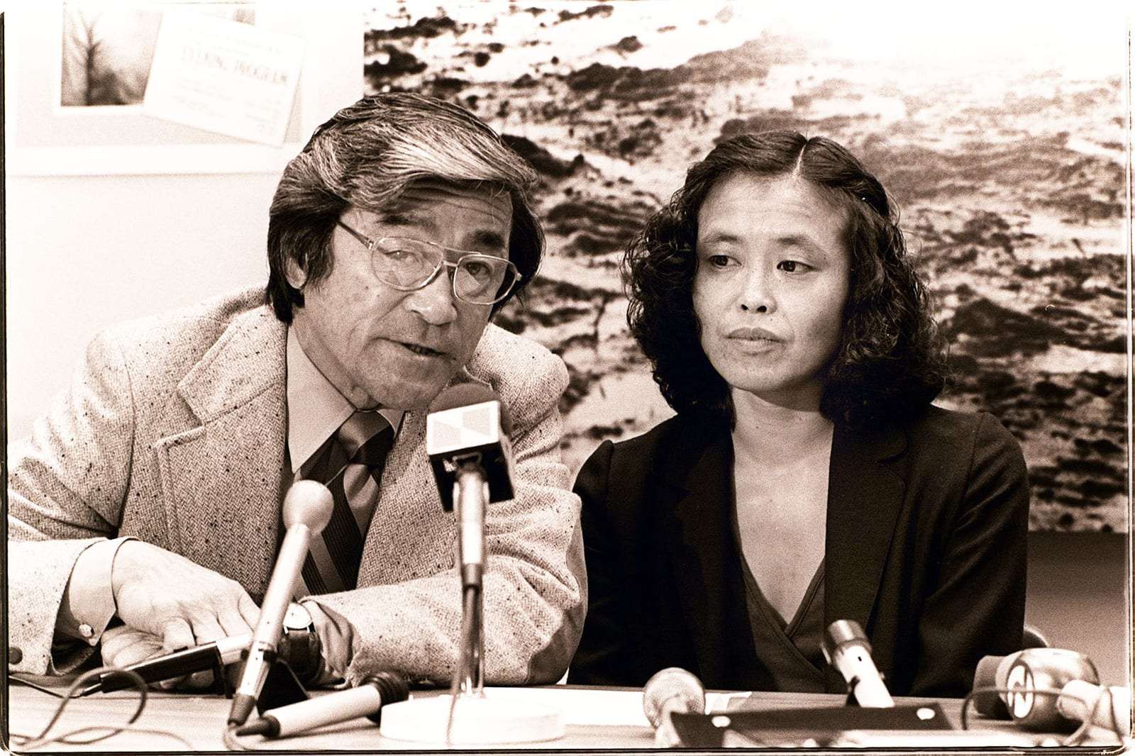Image connected to Nancy Wake: YOSHIMURA-HEARST Reverend Lloyd Wake from Glide Memorial Church in San Francisco who is a member of Wendy Yoshimura's Fair Trial