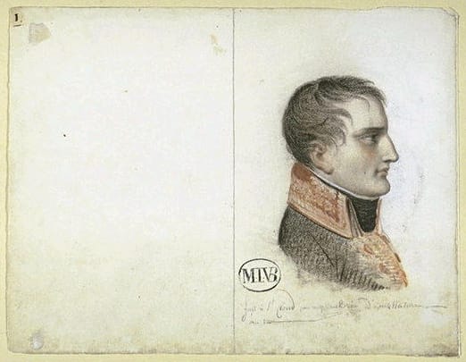 Portrait or photograph of Napoleon Bonaparte: Bree - Napoleon Bonaparte, premier Consul