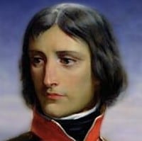Portrait or photograph of Napoleon Bonaparte: Napoleon Bonaparte en 1792, Lieutenant-Colonel du 1er bataillon des Gardes nationaux corses