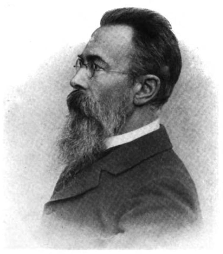 Portrait or photograph of Nikolai Rimsky-Korsakov: Nikolai Rimsky-Korsakov, 1844-1908