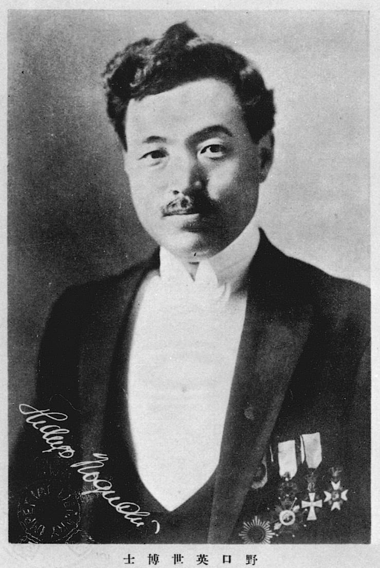 Portrait or photograph of Noguchi Hideyo: Portrait of Noguchi Hideyo (野口英世, 1876 – 1928)