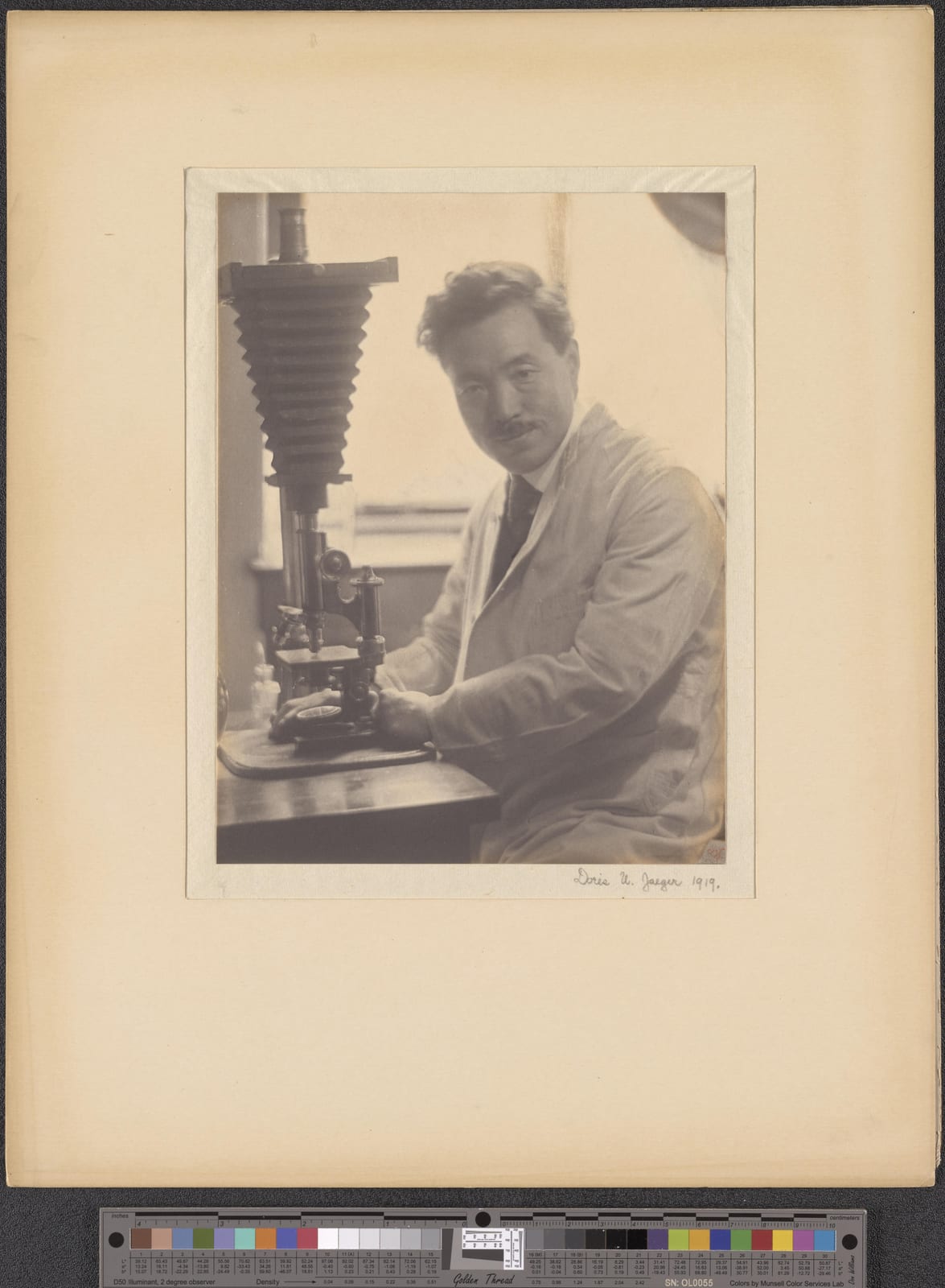 Portrait or photograph of Noguchi Hideyo: Photograph from the Doris Ulmann collection