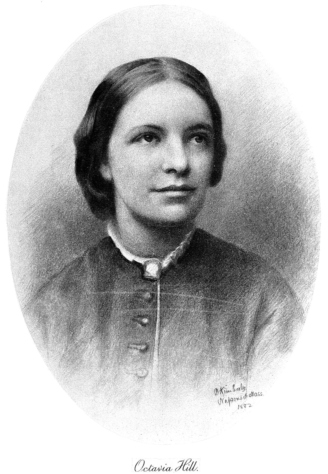 Portrait or photograph of Octavia Hill: Portrait of Octavia Hill, 1838-1912 General Collections Keywords: housing reform; Medicine; Octavia Hill