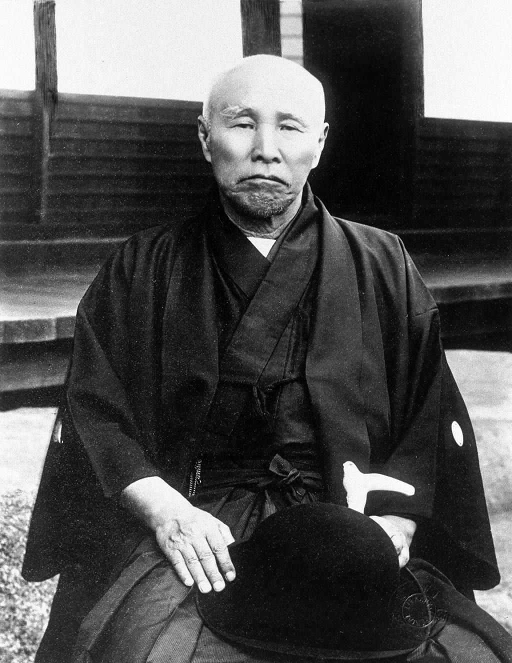 Portrait or photograph of Okuma Shigenobu: Portrait of Okuma Shigenobu (大隈重信, 1838 – 1922)
