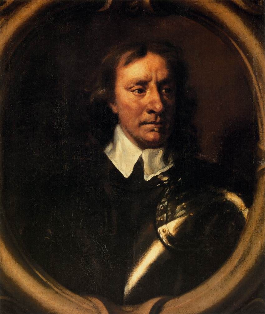 Portrait or photograph of Oliver Cromwell: Peter Lely - Portrait of Oliver Cromwell - WGA12647