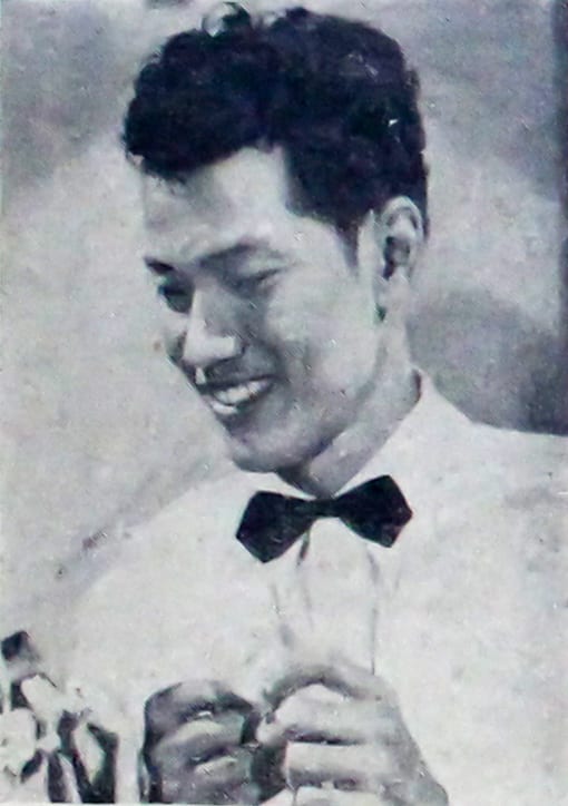 Portrait or photograph of P. Ramlee: P. Ramlee in a promotional still.