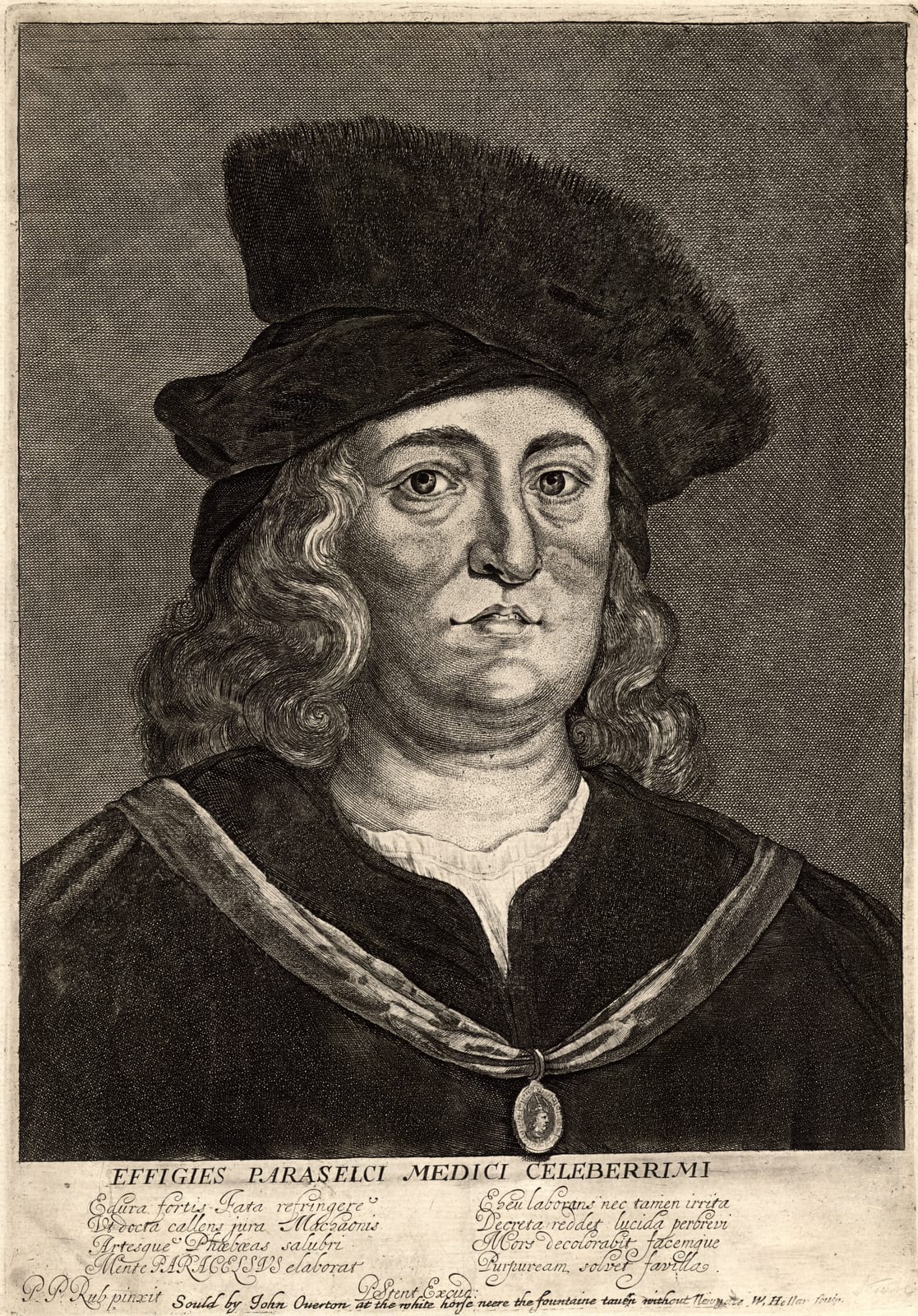 Portrait or photograph of Paracelsus: Wenceslas Hollar - Paracelsus (State 2)