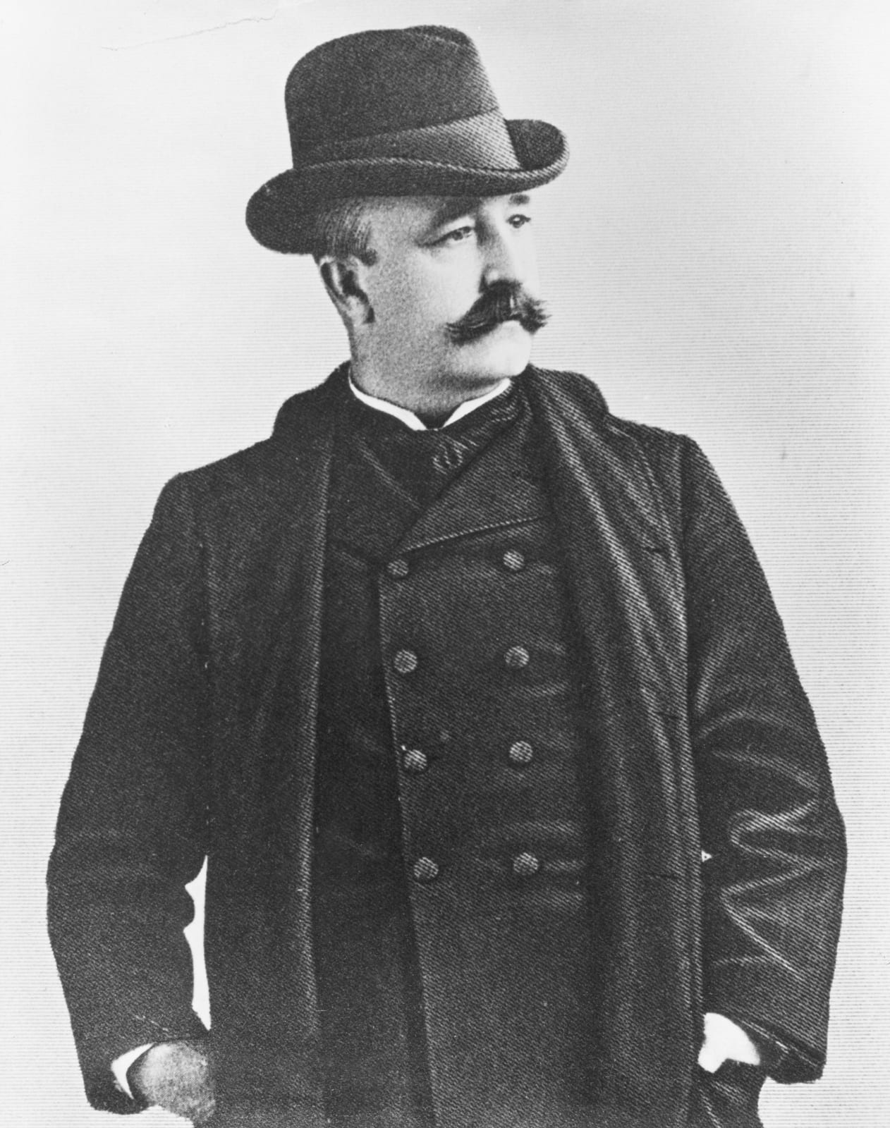 Portrait or photograph of Patrick Henry: Washington State Attorney General Patrick Henry Winston Jr., circa 1897