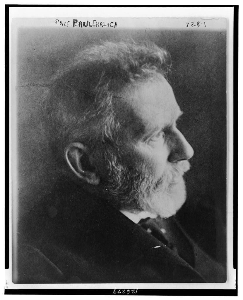 Portrait or photograph of Paul Ehrlich: Prof. Paul Ehrlich