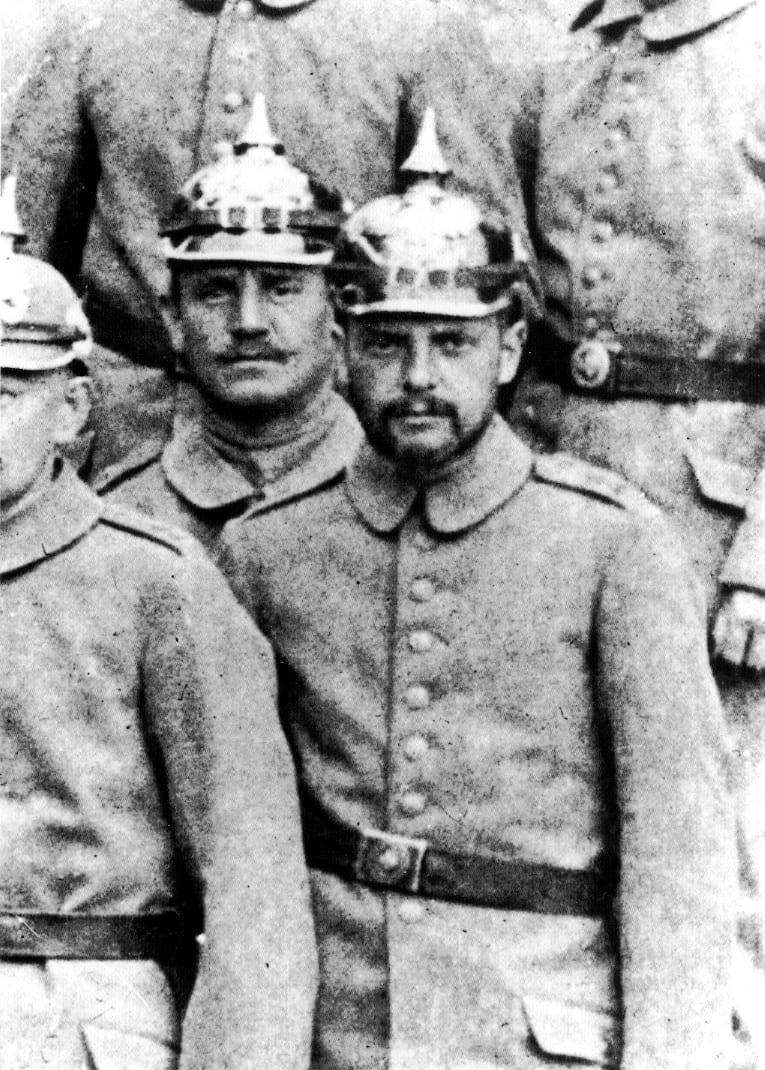 Portrait or photograph of Paul Klee: N.N., Paul Klee as soldier, 1916