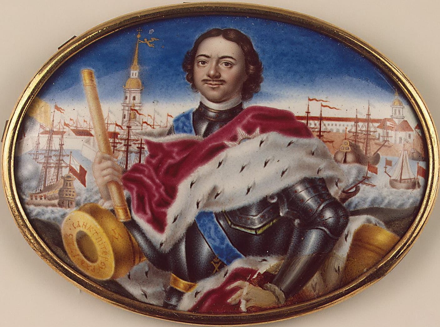 Image connected to Peter Kaiser: Peter I by G.Musikiyskiy (1723, Hermitage)