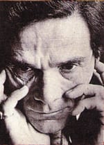 Portrait or photograph of Pier Paolo Pasolini: Portrait of Pier Paolo Pasolini (1922-1975), Italian film director and journalist