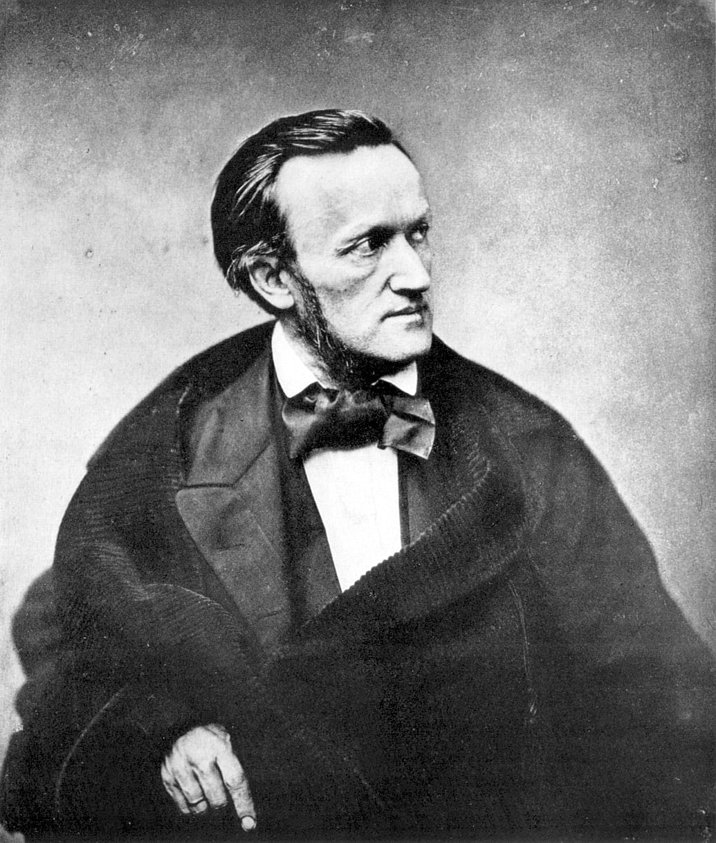 Portrait or photograph of Richard Wagner: Photograph of composer Richard Wagner, Paris, 1861 (catalog number 007); this was taken when Wagner was in France for