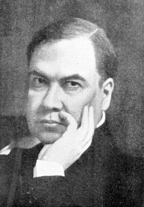 Portrait or photograph of Ruben Dario: Retrato de Rubén Darío .