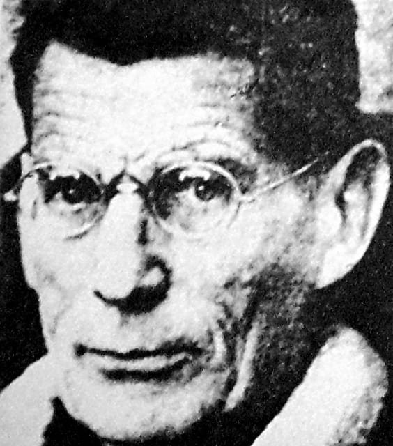 Portrait or photograph of Samuel Beckett: Samuel Beckett