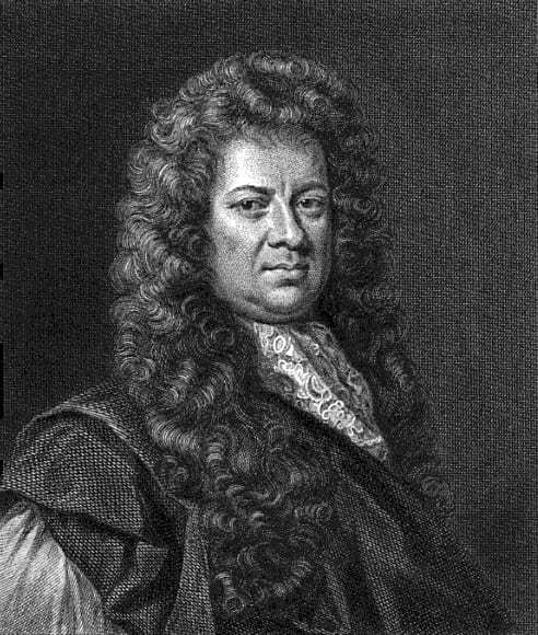 Portrait or photograph of Samuel Pepys: Portrait of Samuel Pepys, engraved for the second edition of the Rev. John Smith's 1825 edition of the diary