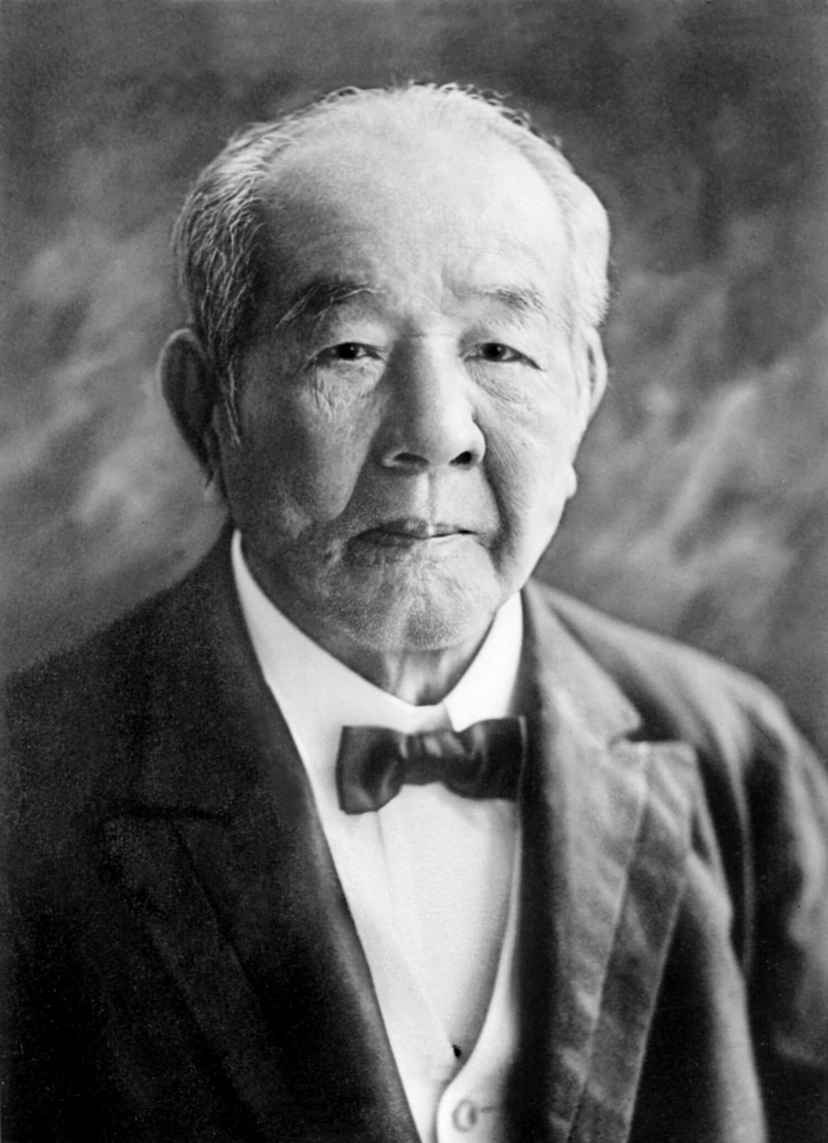 Portrait or photograph of Shibusawa Eiichi: Portrait of Shibusawa Eiichi (渋沢栄一, 1840 – 1931)