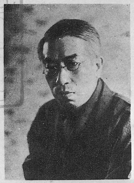 Portrait or photograph of Shimazaki Toson: Portrait of Shimazaki Toson (島崎藤村, 1872 – 1943)