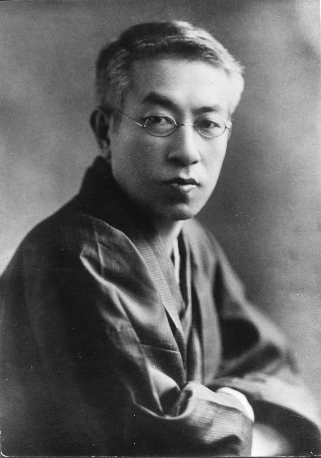Work or historical image connected to Shimazaki Toson: Japanese author Shimazaki Toson (1872-1943)