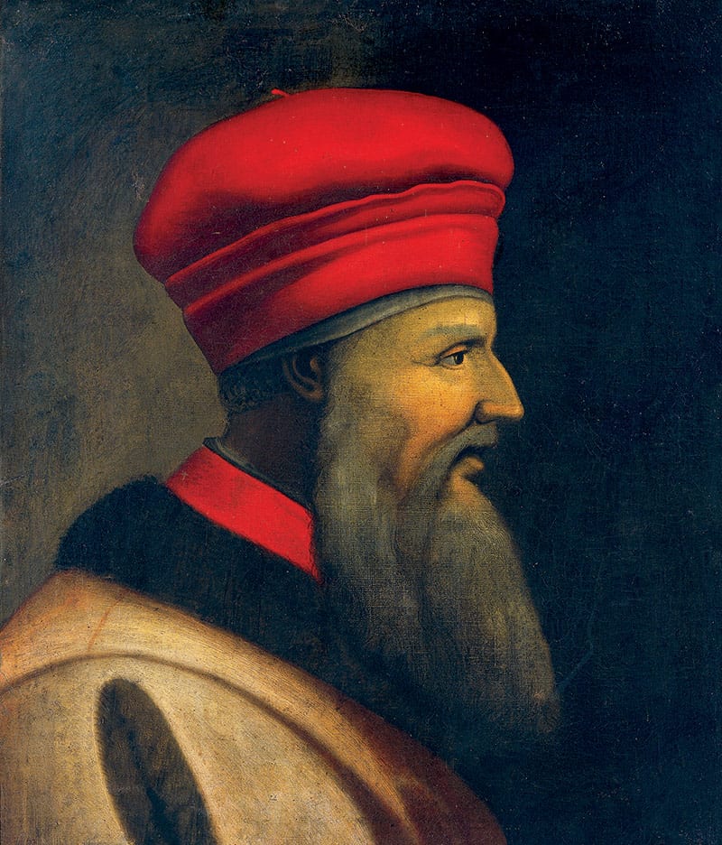 Portrait or photograph of Skanderbeg: Portrait of Skanderbeg