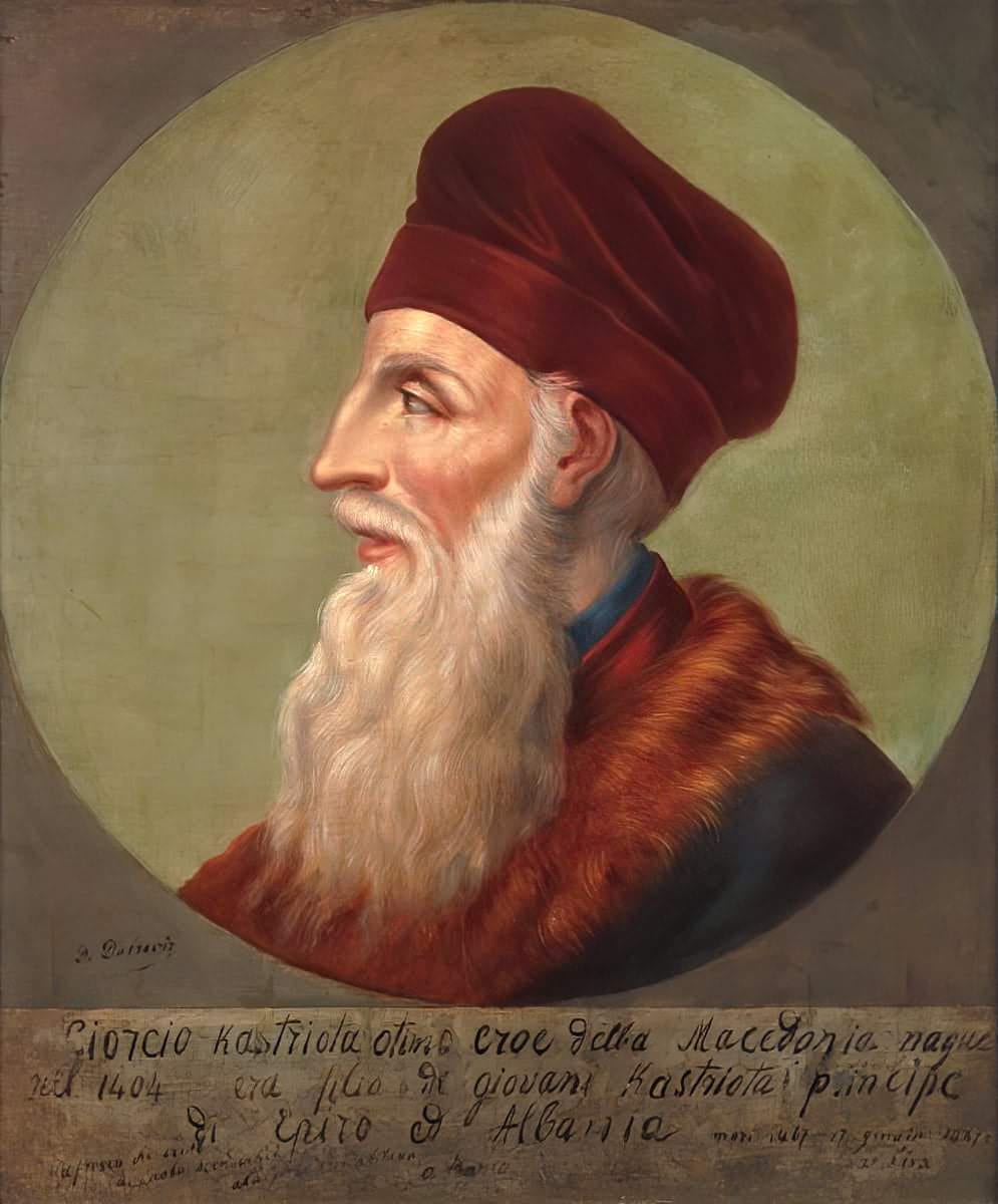 Portrait or photograph of Skanderbeg: Portrait of Skanderbeg