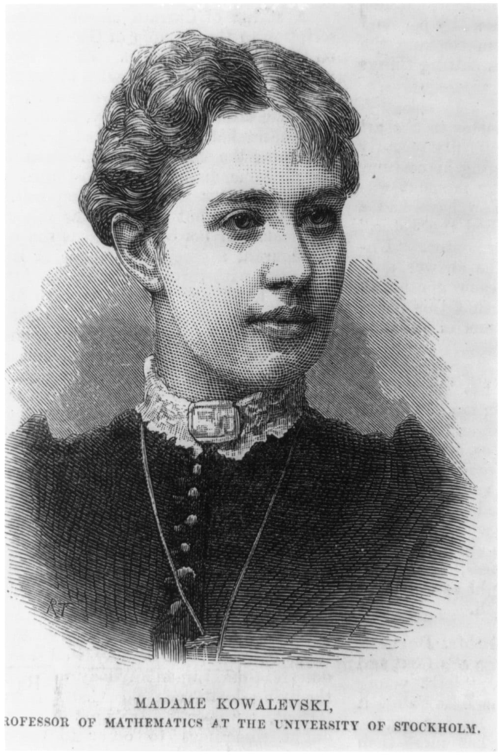 Image connected to Sofia Kovalevskaya: Title: Sonia Kovalevskaia, 1851-1891 Abstract/medium: 1 print : wood engraving.