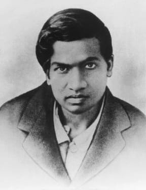 Portrait or photograph of Srinivasa Ramanujan: Srinivasa Ramanujan