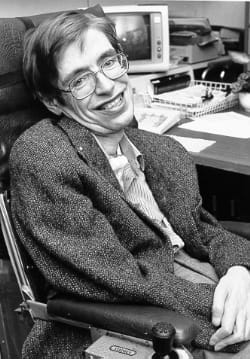 Portrait or photograph of Stephen Hawking: NASA StarChild image of Stephen Hawking , the cosmologist and divulging scientist, who was elected a member of the Ro