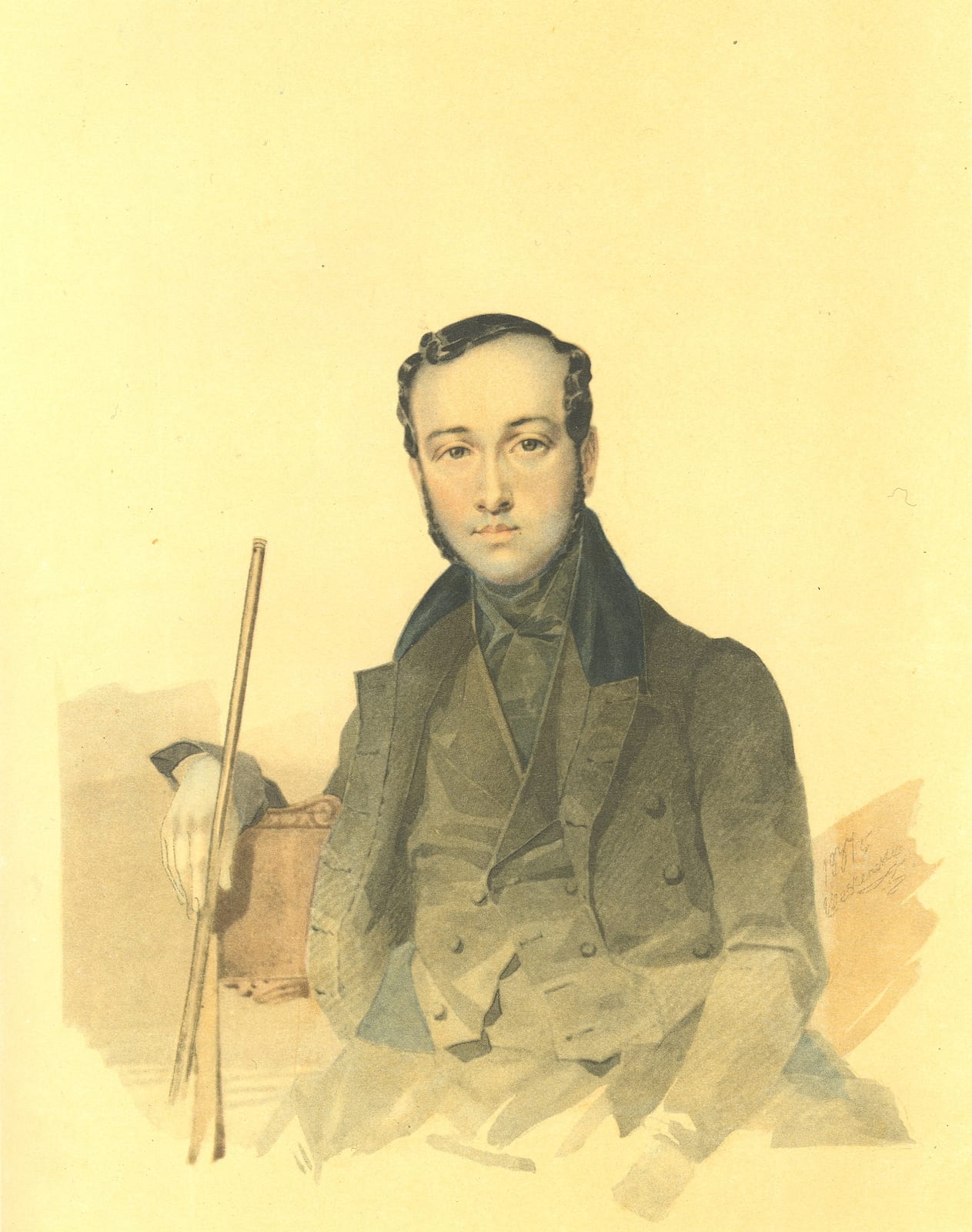Work or historical image connected to Taras Shevchenko: Портрет невідомої особи