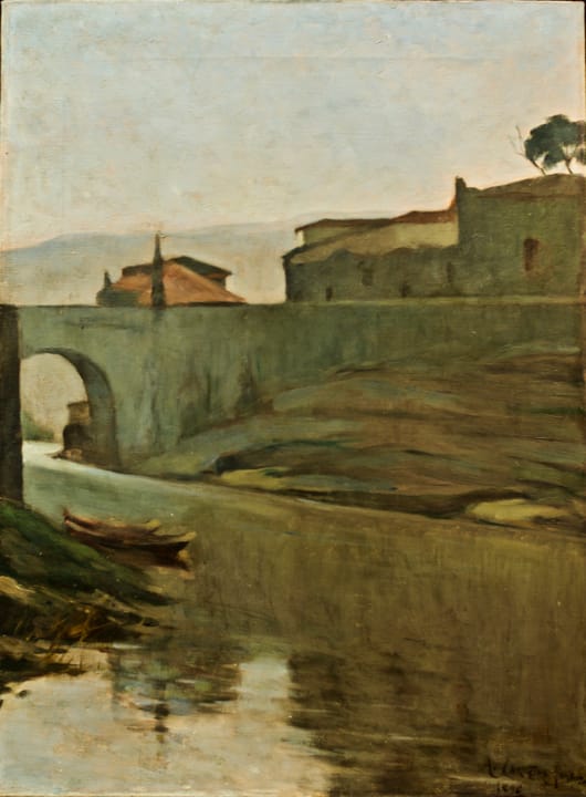 Portrait or photograph of Teixeira de Pascoaes: Calouste Gulbenkian Foundation Museum, Lisbon, Portugal Material: Oil on canvas Collection: Calouste Gulbenkian