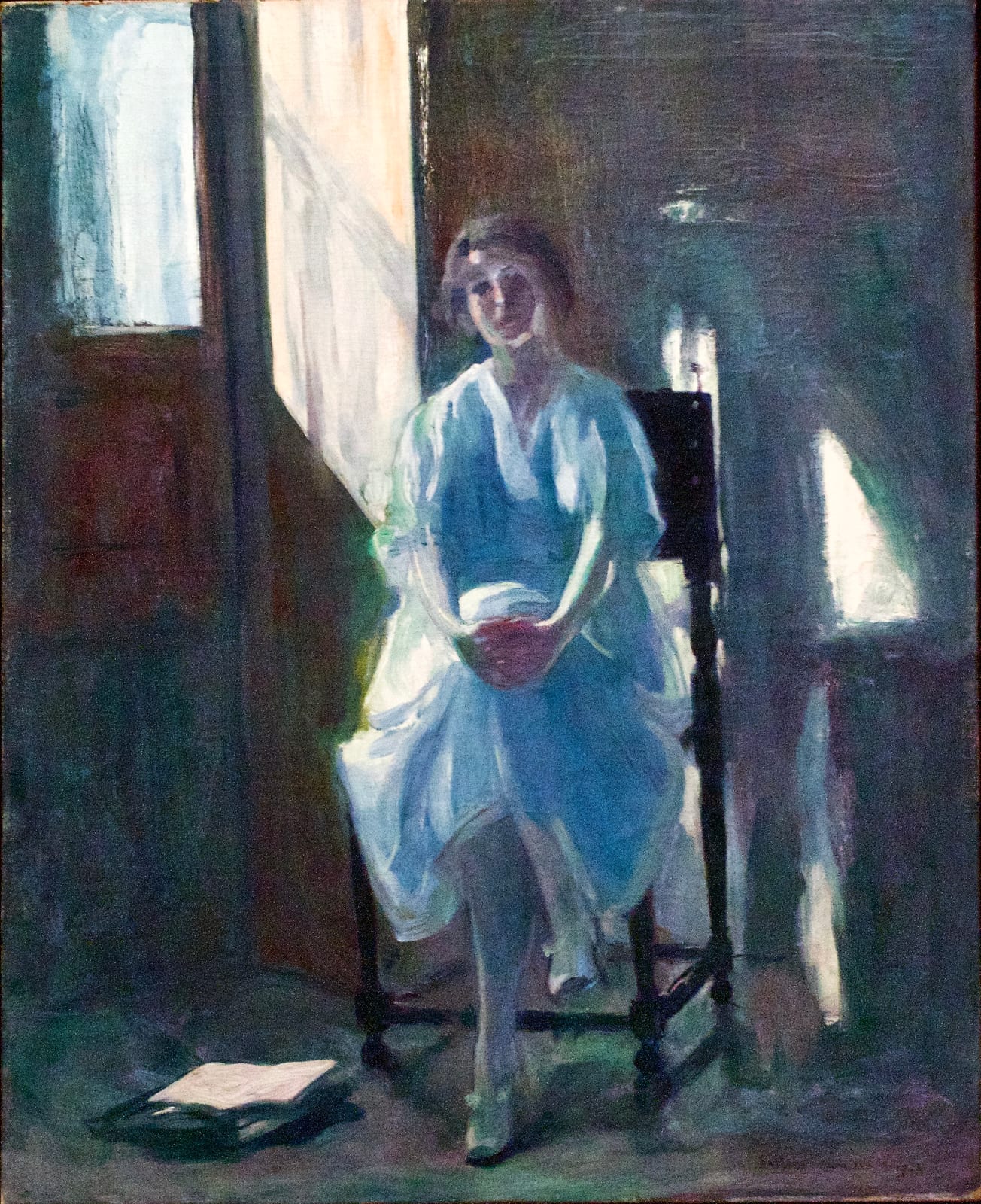 Portrait or photograph of Teixeira de Pascoaes: Centro de Arte Moderna da Gulbenkian (CAM), Lisbon, Portugal Material: Oil on canvas Collection: Calouste Gulben