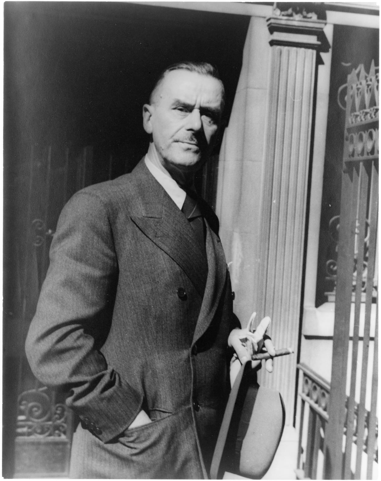 Portrait or photograph of Thomas Mann: Thomas Mann , 20 April 1937